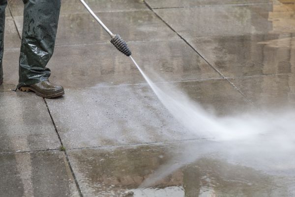 Cost of Concrete Power Washing in Easley