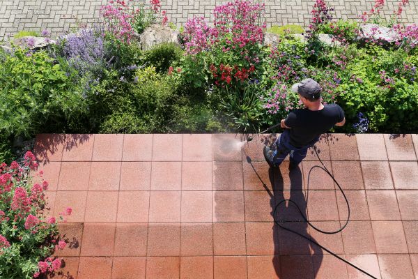 Cost of Patio Cleaning in Easley