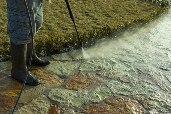 Cost of Stone Power Washing in Easley