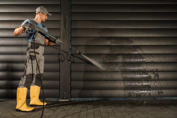 Cost of Garage Power Washing in Easley