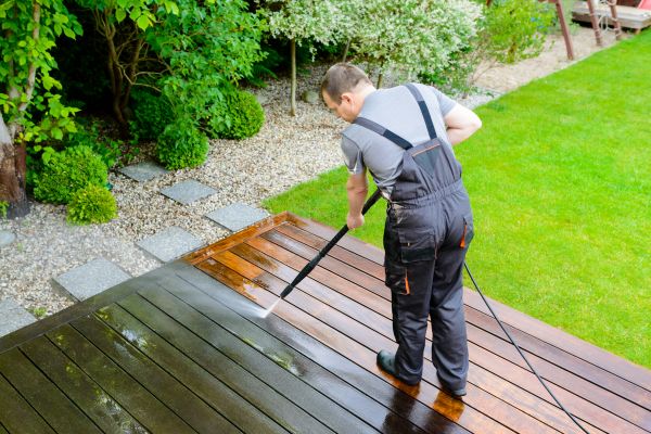 Cost of Deck And Patio Cleaning in Easley