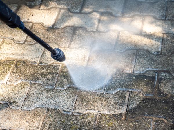 Paver Pressure Washing in Easley