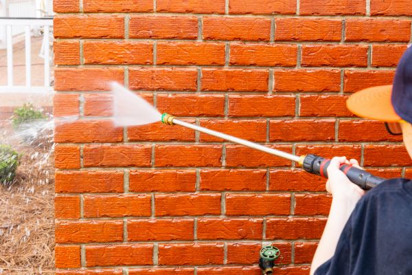 Cost of House Brick Cleaning in Easley