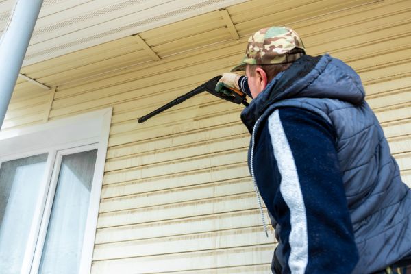 Vinyl Siding Pressure Cleaning in Easley